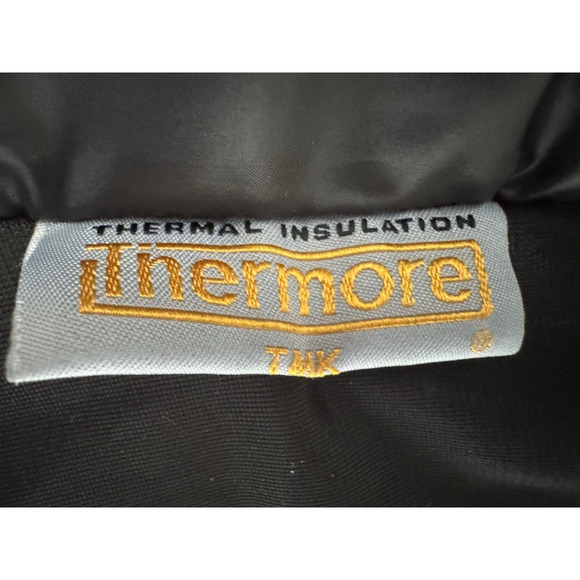 Nils Ski Snow Board Jacket Women 10 Black Thermal Soft Shell Zip Hood Pockets - Picture 15 of 16